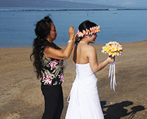 ハワイマウイ島で結婚式